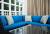 A glance inside a cabana